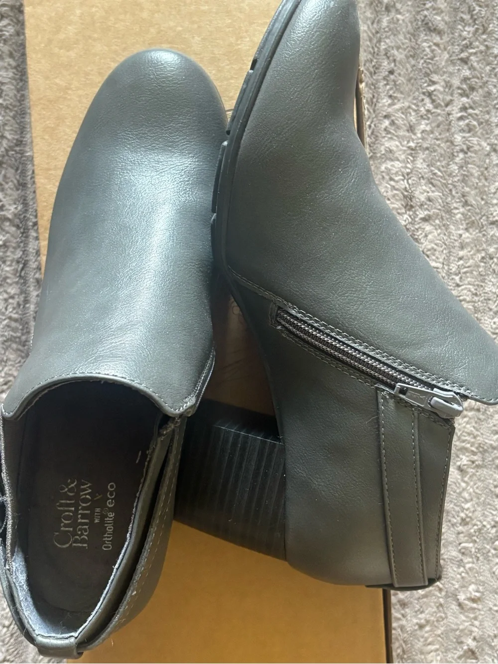 Women’s Grey Ines Ankle Bootie